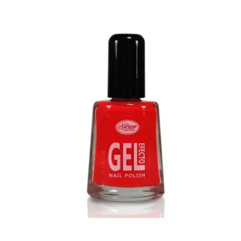 Gel effect nail polish Nurana 03 Red 10ml