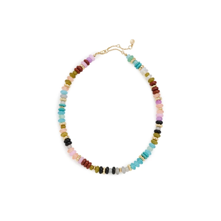 Mariel Semi-Precious Necklace Multi One Size