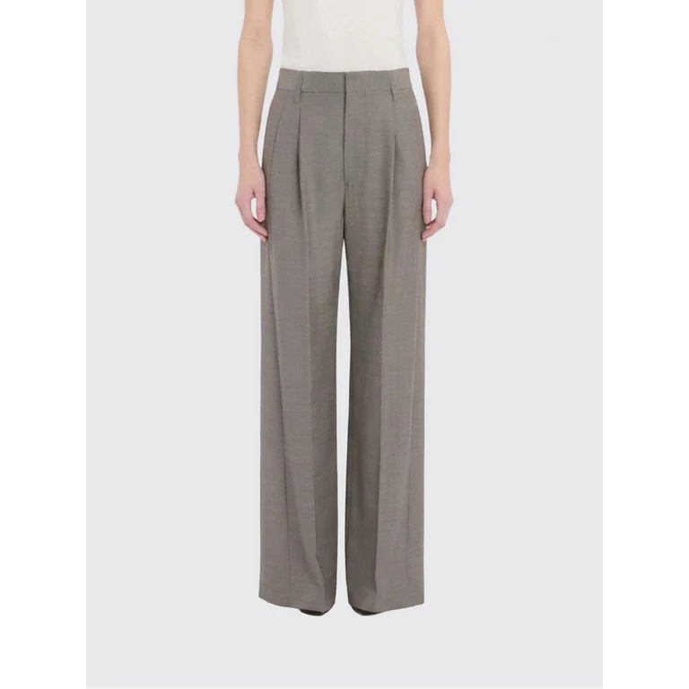 Tailored Wide-Leg Trousers in Virgin Wool (1226WTR007113A2326)
