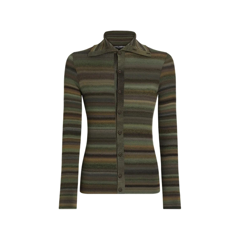 Ribbed Wool Cardigan