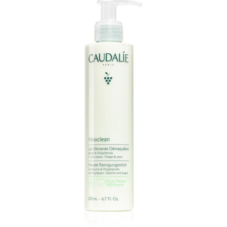 Vinoclean cleansing almond milk for face and eyes ( Clean single Almond Milk) 200 ml