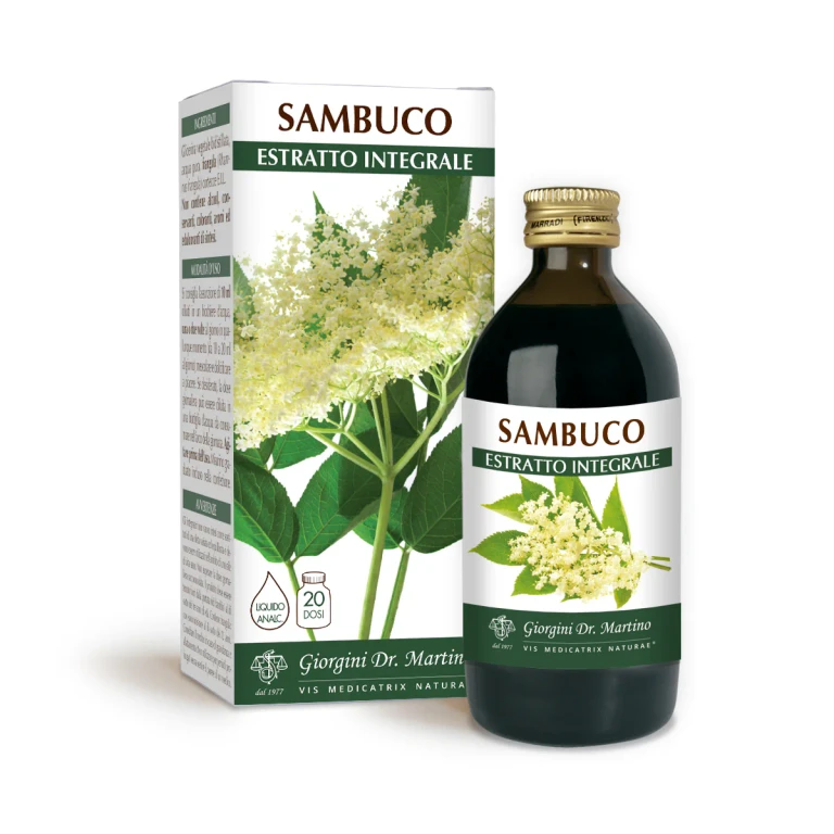 Elderberry Flowers Full Extract Non-Alcoholic Liquid 200ml