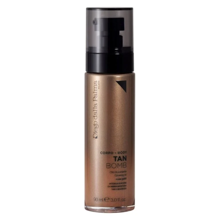 Tan Bomb Illuminating Oil Tanning Supplement Rose Gold 90 Ml