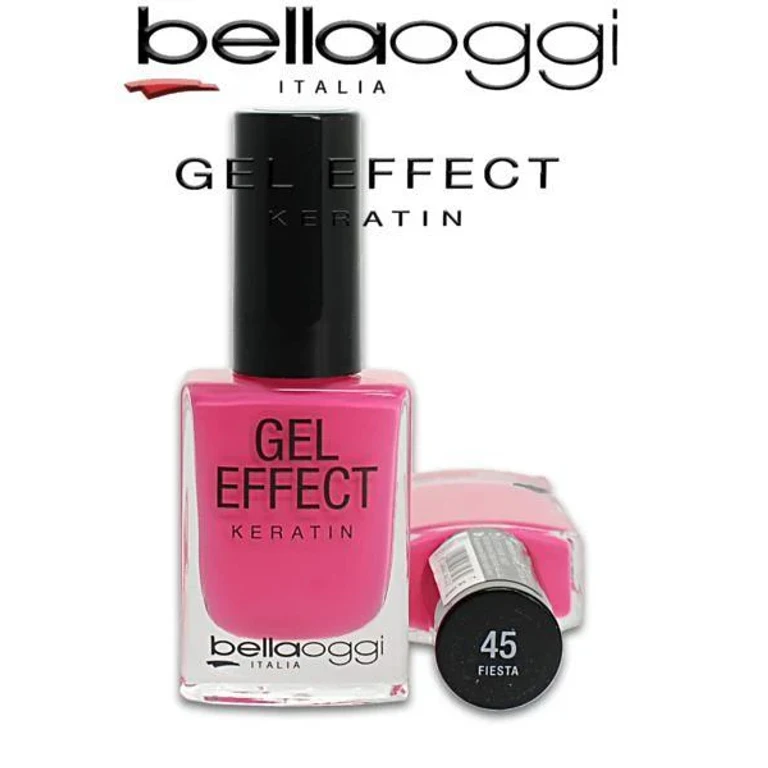 Gel effect keratin gel effect nail polish with keratin 045