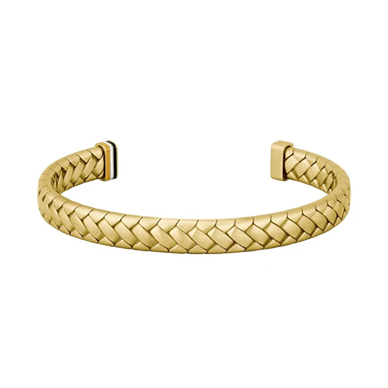 Massive Gold-Plated Bracelet for Men 1580672