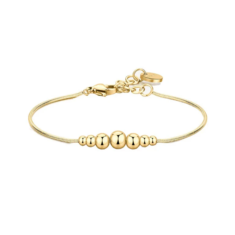 Gold-Plated Bracelet With Beads Perfect Bpc16
