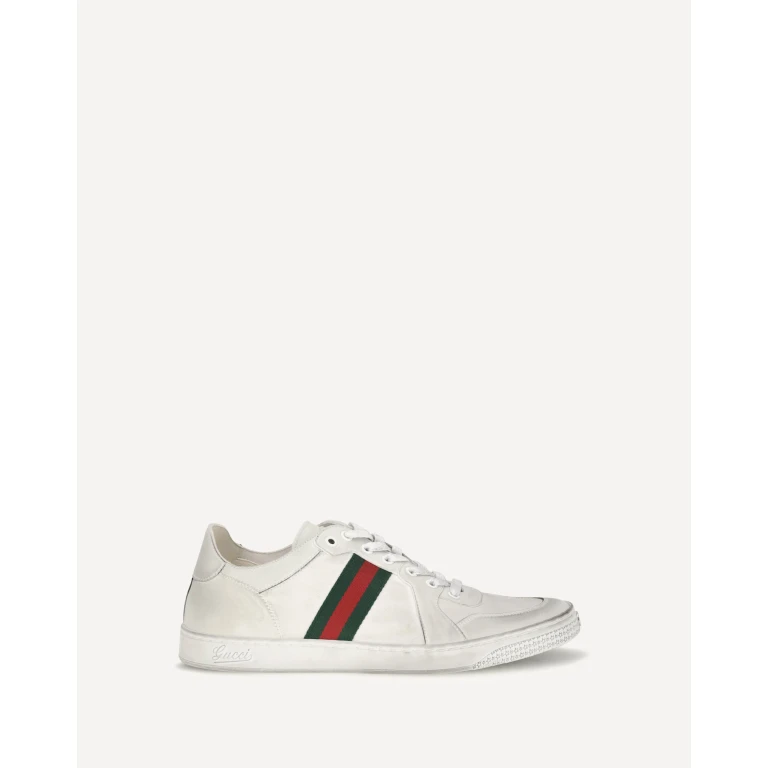 Stretch leather Sneakers Male 10