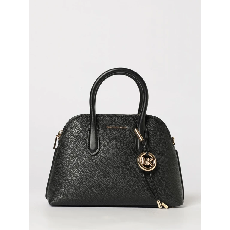 Freddie Mini Leather Handbag with MK Monogram and Logo Charm (30T6GX4S2L001)
