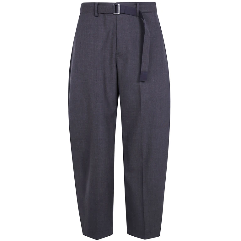 Pants With Belt "Suiting Pants"