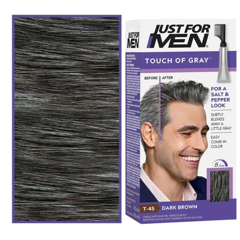Color Gel Semi-Permanent Hair Dye for Men 40g
