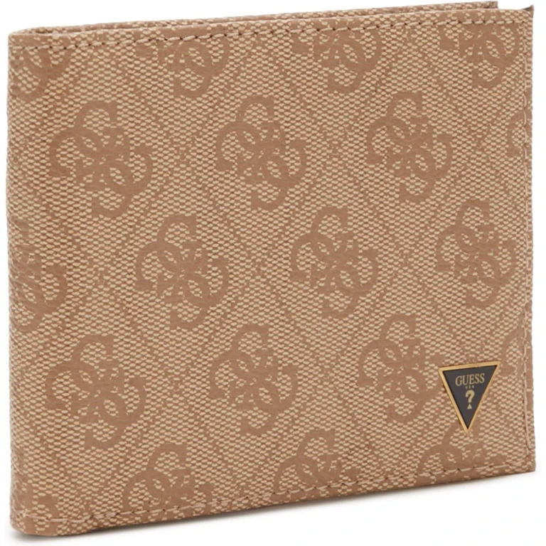 , Vezzola, fabric wallet, small foldable, SMVZLALEA20, brown, for men