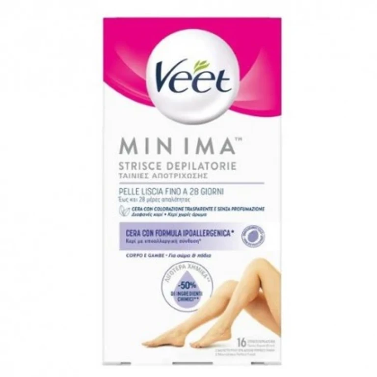 Minimum 16 Wax Strips Body Legs