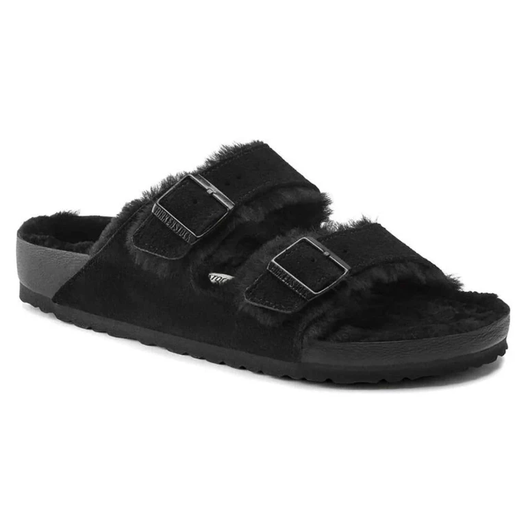 Arizona Shearling Exquisite Suede Sandals