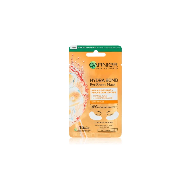 Exciting eye mask with orange juice and (eye tissue) 6g
