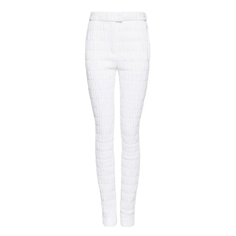 Quilted Straight Leg Trousers, Brand Size TC (Size Small)