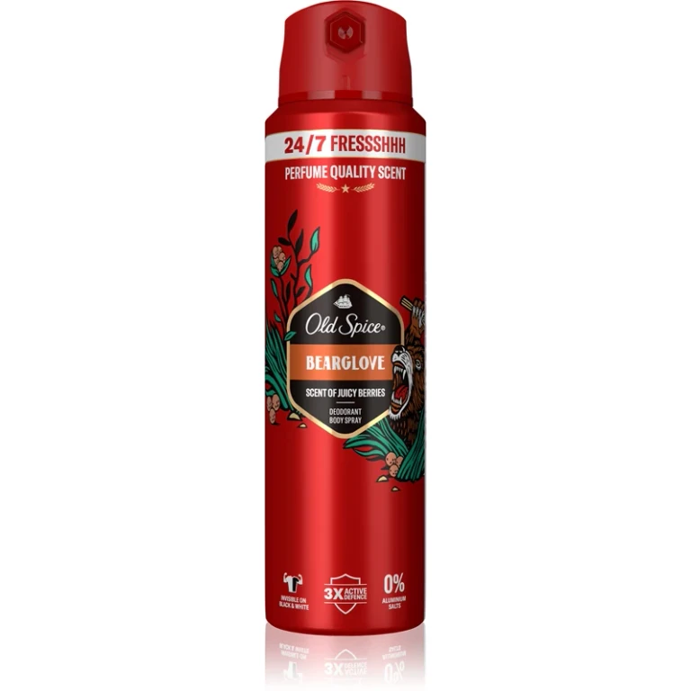Bearglove refreshing deodorant spray for men 200 ml