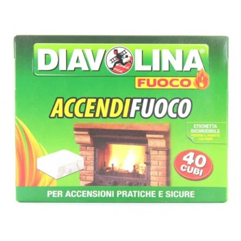 Firelighter Cubes Diavolina Conf. Cubes 40