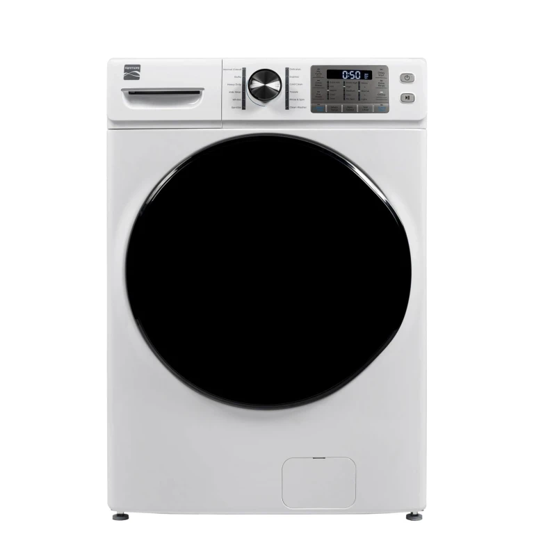 4.5 cu. ft. Front Load Washer w/ Steam - White:- White