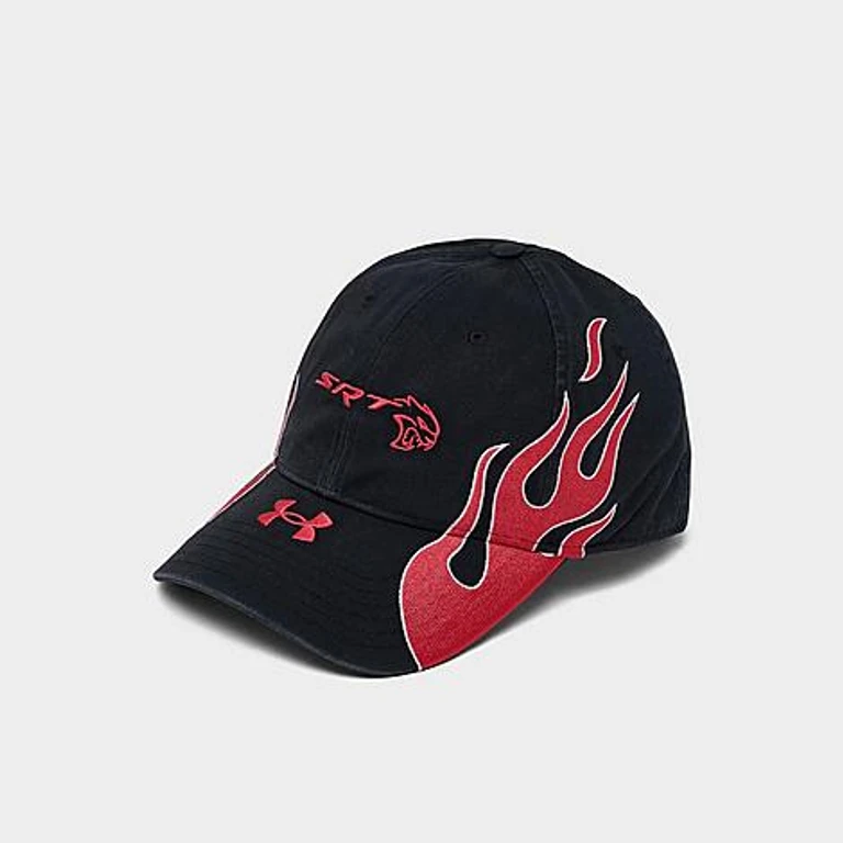 Under Armour x Dodge Adjustable Hat in Black/Red