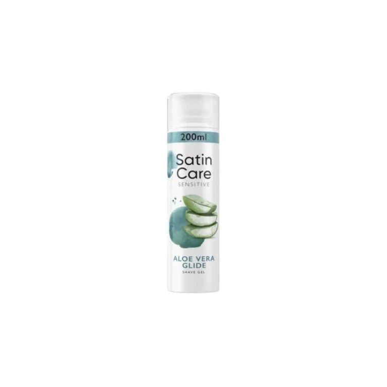 Satin Care Women's Hair Removal Gel, Aloe Vera Glide, 200ml
