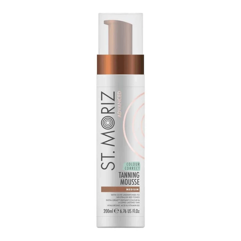 Moisturizing Self-Tanning Color Correcting Mousse for the Face 200 ml