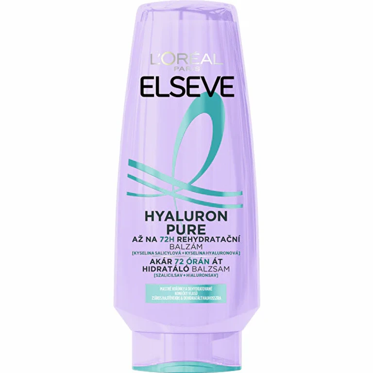 L'Oréal Paris Moisturizing Hair Balm Elseve Hyaluron Pure - Volume: 200 Ml