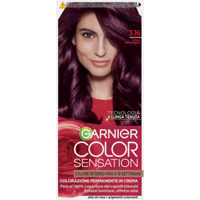 Color Sensation Permanent Cream Hair Color 3.16 Deep Violet