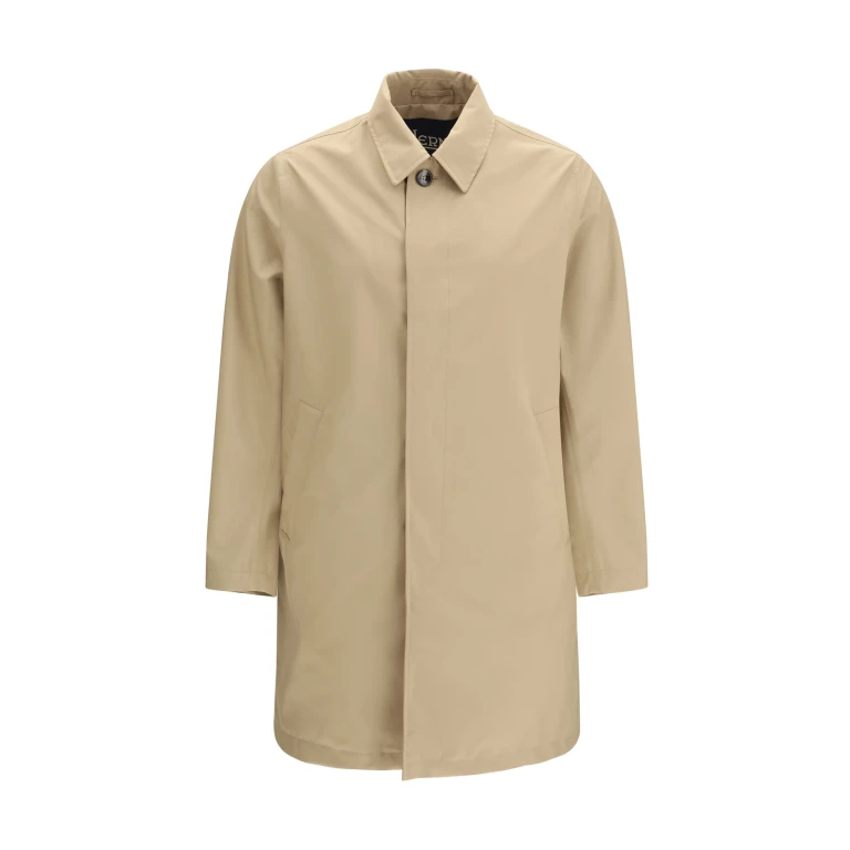 Trench Coat Beige/Blue