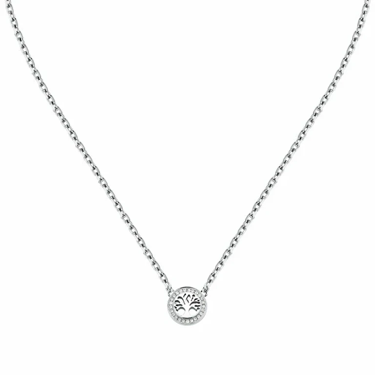 Women's Necklace in Steel Tree of Life Talismans Saqe46