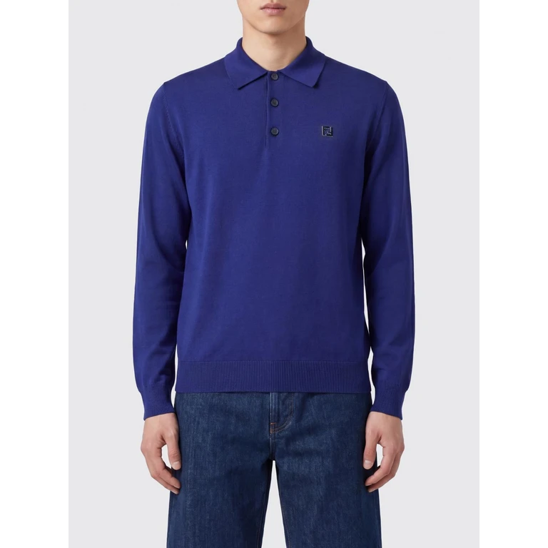 FF Logo Wool Knit Polo (FZC167AU84F0QA2)