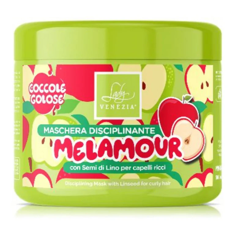 Melamour Disciplining Hair Mask For Curly Hair With Flax Seeds 500 ml