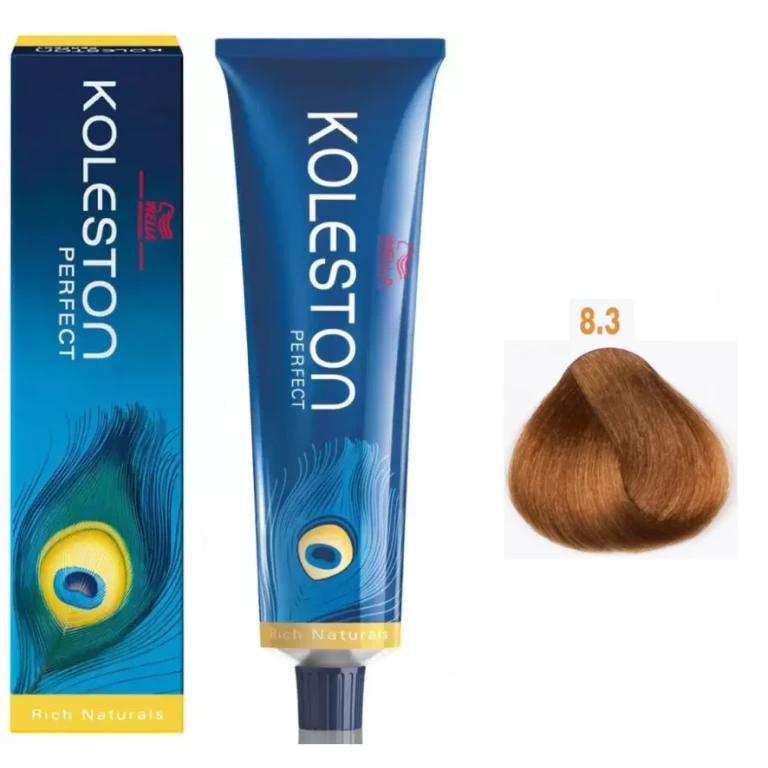 Professionals Koleston Perfect Permanent Hair Color 8/3 Light Golden Blonde 60 ml