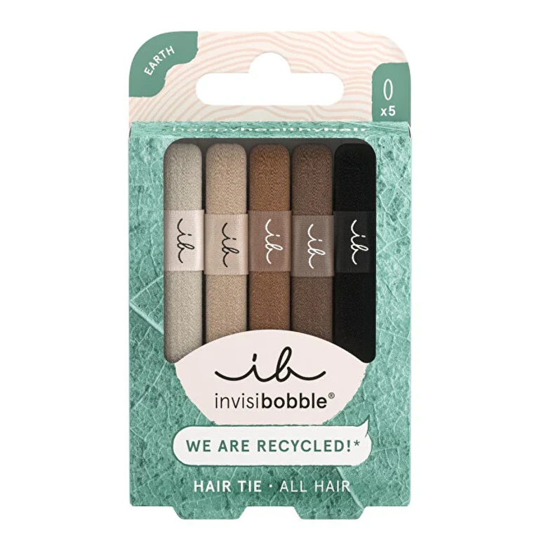 Mocha Hair Elastics 5 Pieces