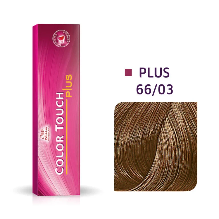 Professionals Color Touch Plus Semi-permanent ammonia-free hair dye 66/03 Dark natural golden blonde 60 ml