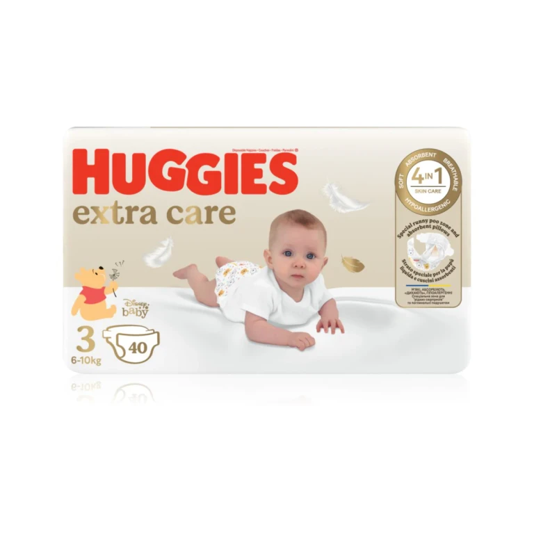Extra Care Size 3 Disposable Diaper 6-10 Kg 40 Pieces