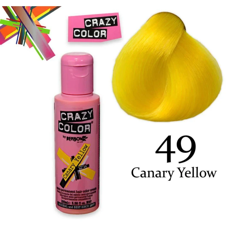 Semi-Permanent 100 ml Canary Yellow — Hair Color
