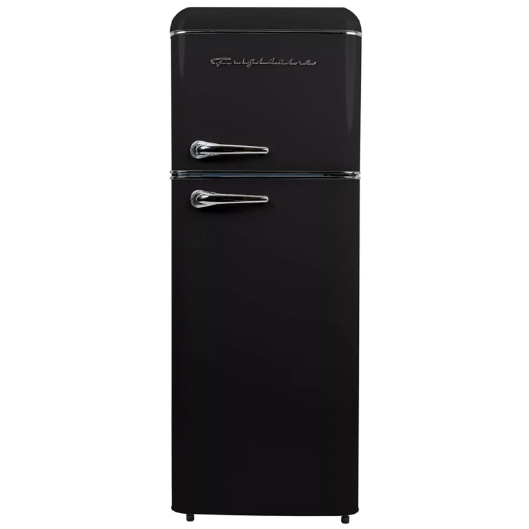 7.5 Cu. Ft. Retro Top Mount Fridge, EFR756:- Black
