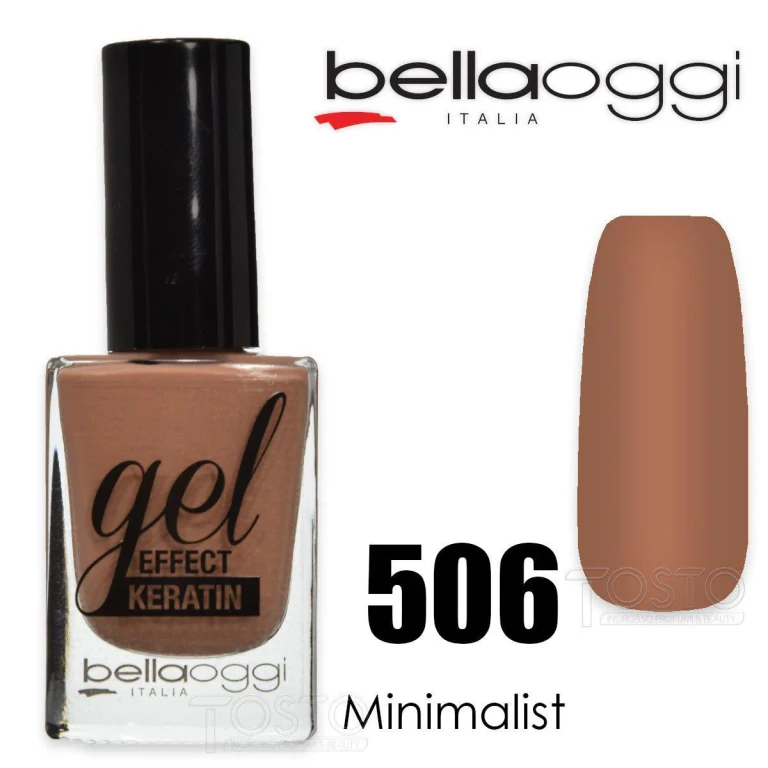 Gel effect keratin gel effect nail polish with keratin 506
