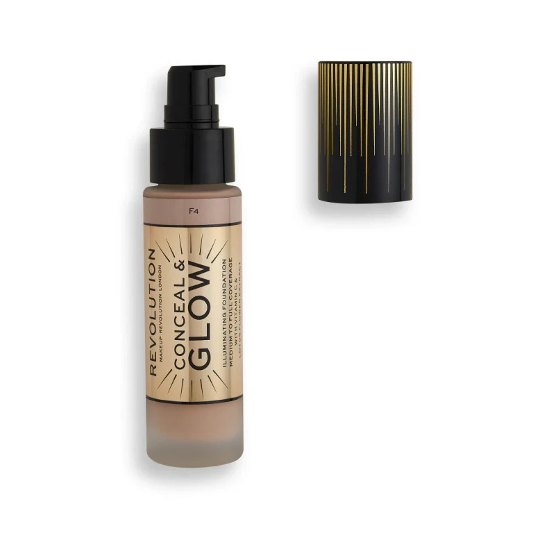 corrects and illuminates Illuminating foundation cream F4 23 ml