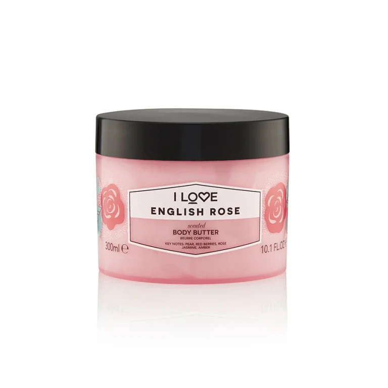 Signature Collection Vegan Moisturising English Rose Body Butter 330 ml