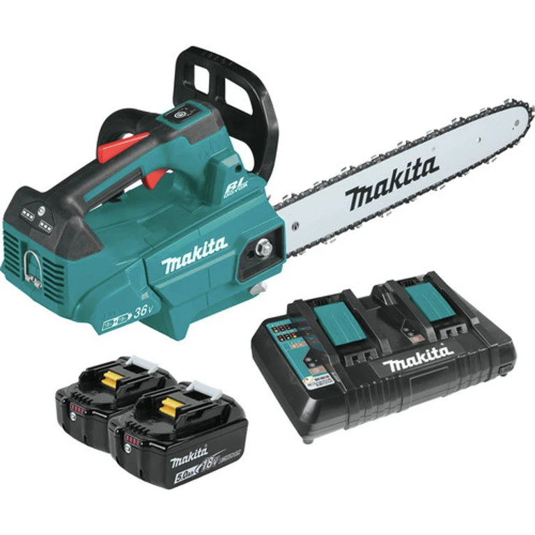 18V X2 (36V) LXT Brushless Lithium-Ion 16 in. Cordless Top Handle Chain Saw Kit (5 Ah)