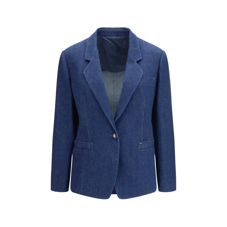 Denim Jacket Single-Breasted
