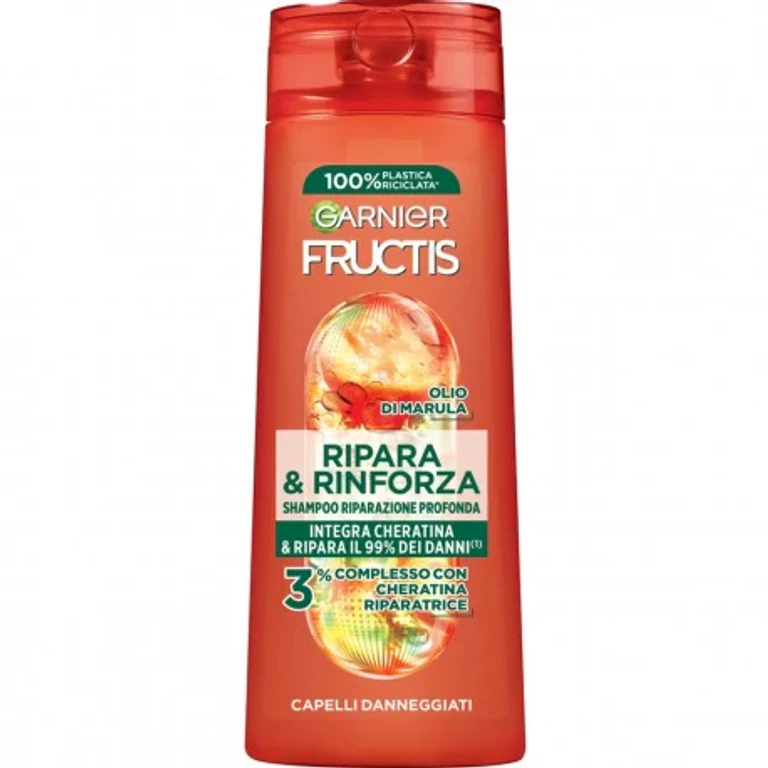 Fructis Shampoo Repariert und Stärkt Geschädigtes Haar