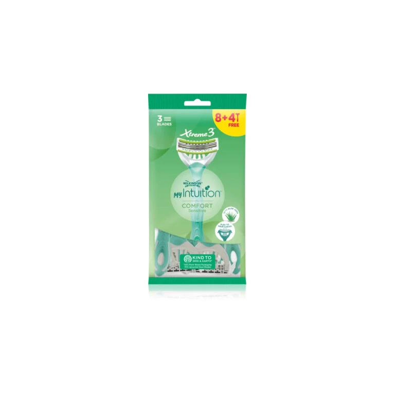 My Intuition Comfort Sensitive - Disposable Razor for Women 8+4 pcs