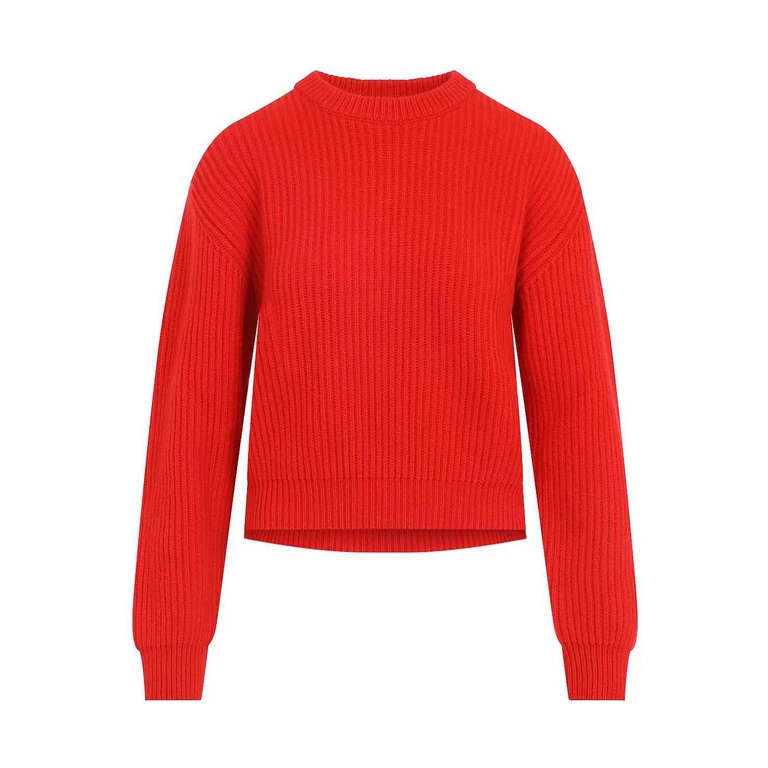 Jil Sander Pull Col Rond - Rouge (J02GP0290J14848626)