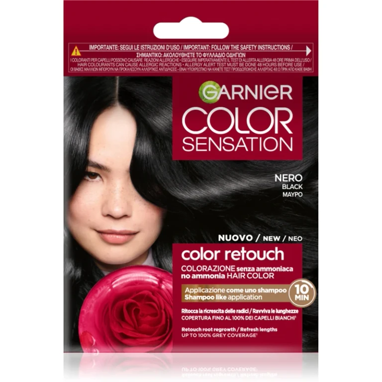 Color Sensation color touch up to cover regrowth Black