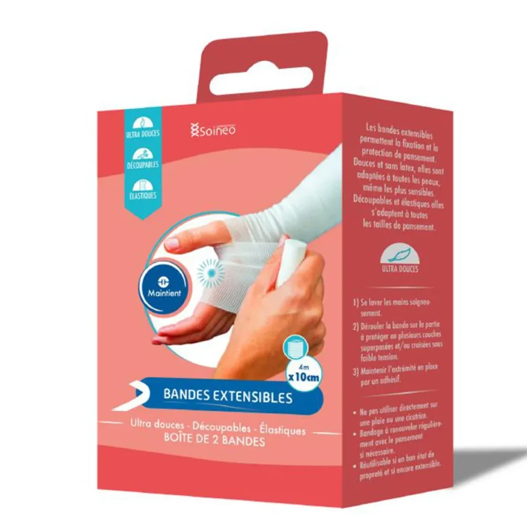Elasticated bands in box 4mx10cm x2