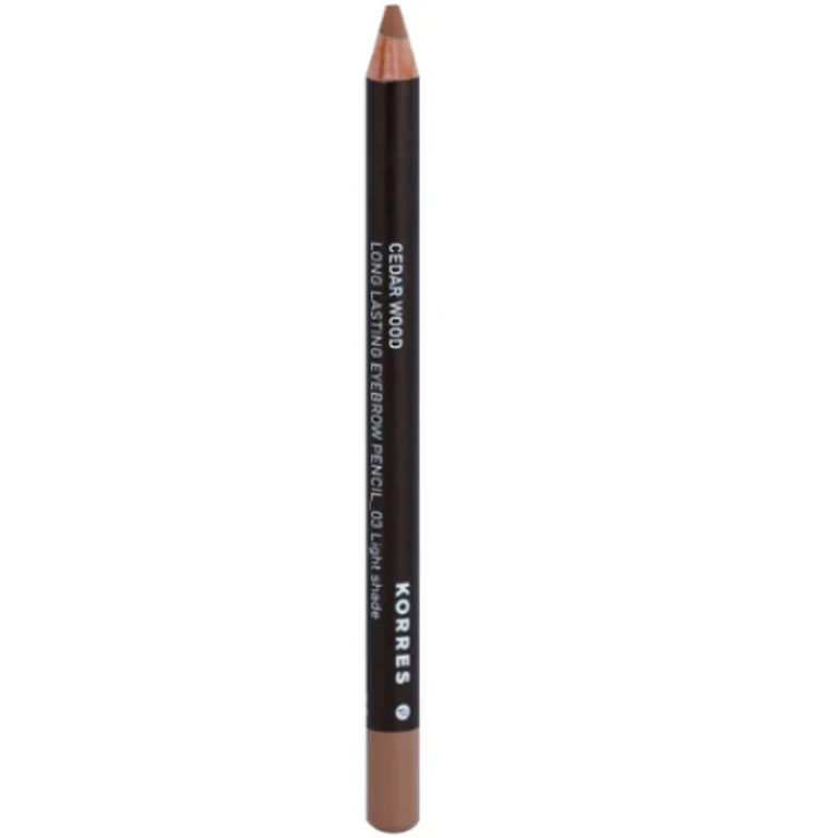 Cedar Wood Long Lasting Eyebrow Pencil Color 03 Light Shade 1.29 g