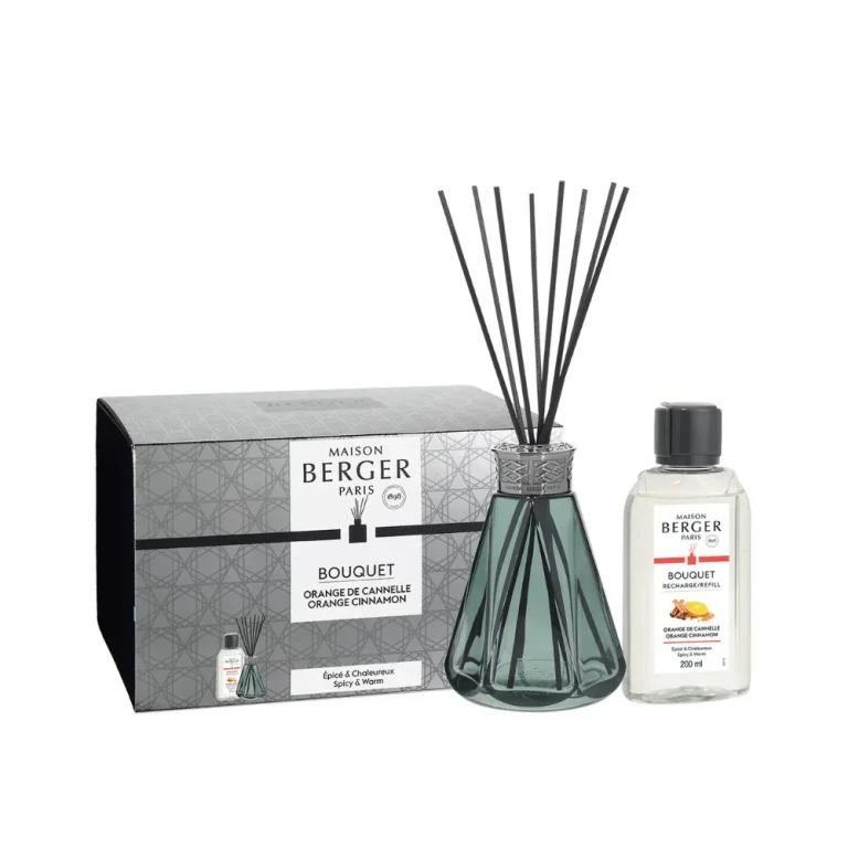 Vintage Pyramid Set (Green) - Aroma Diffuser Gift Set + Refill - 200ml