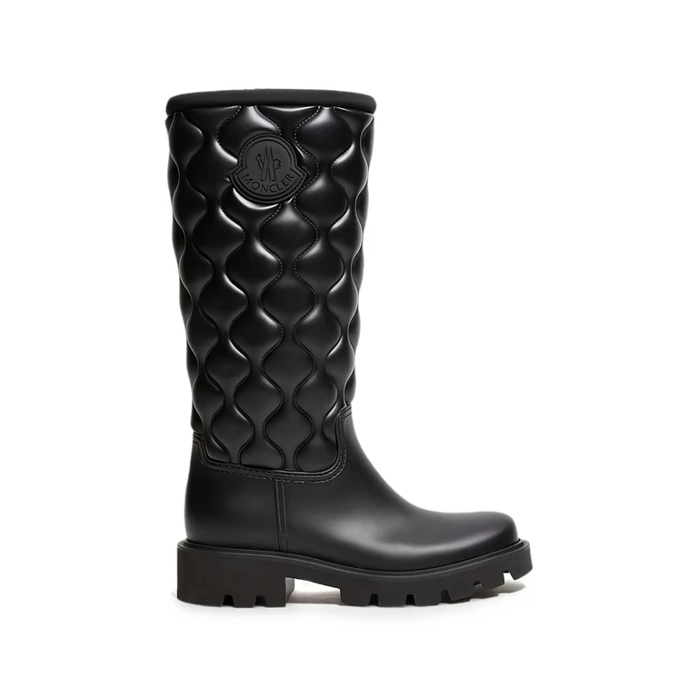 Kickstream Quilted Logo-patch Boots
